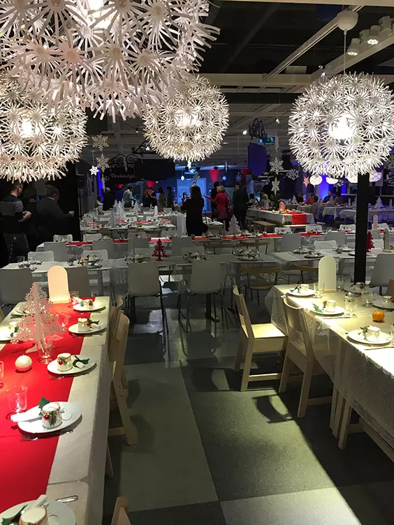 Ültetett állófogadás catering